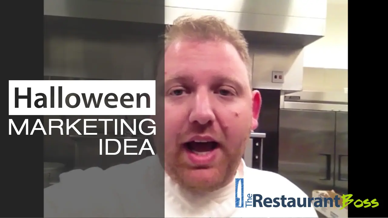 Restaurant Halloween Marketing Idea