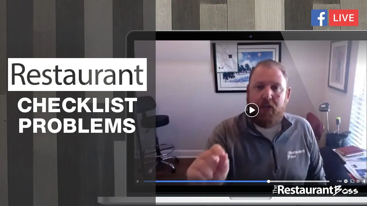 Restaurant Checklist Problems