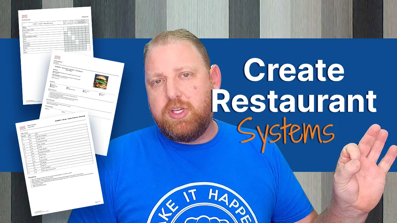 How To Manage a Restaurant: Create Systems