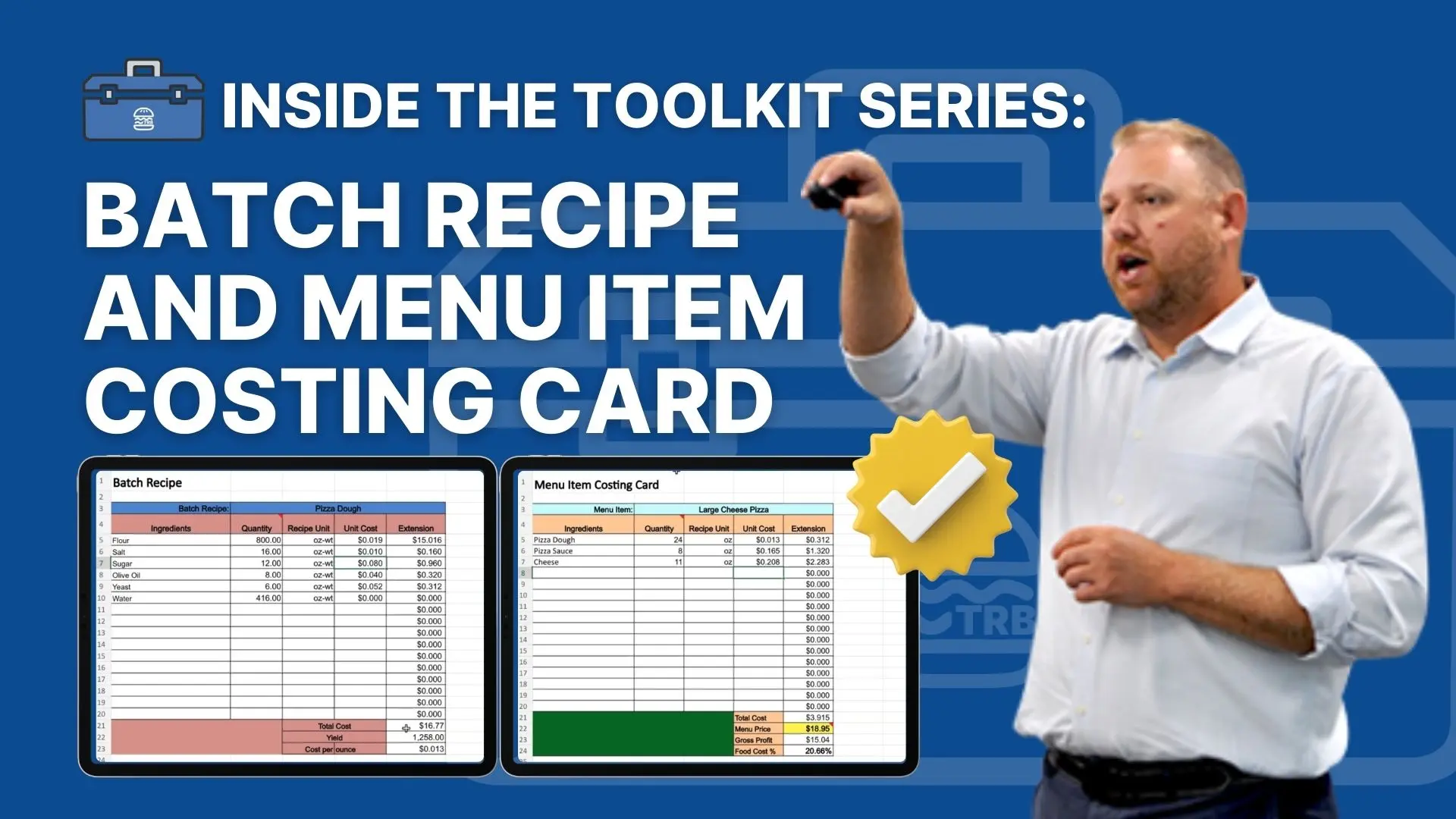 How to Use the Batch Recipe & Menu Costing Card: Ryan’s TRB Restaurant Owners Toolkit Breakdown